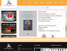 Tablet Screenshot of bibliotecacaracciolo.it